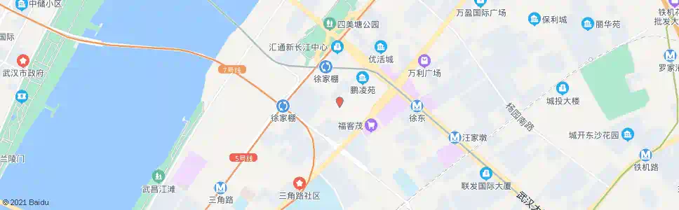武汉团结路红盛路_公交站地图_武汉公交_妙搜公交查询2025