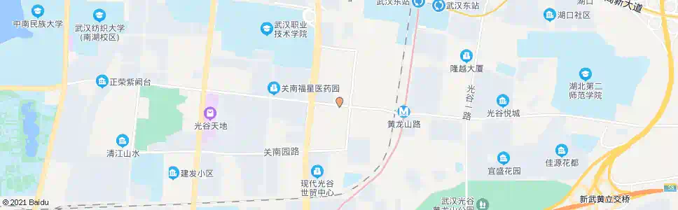 武汉高新二路关南园三路_公交站地图_武汉公交_妙搜公交查询2025