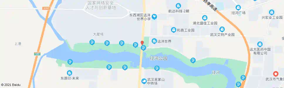 武汉临空港大道新径路_公交站地图_武汉公交_妙搜公交查询2025