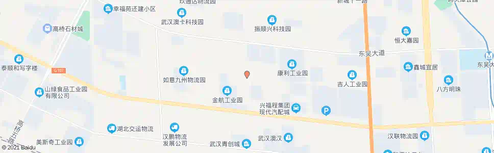 武汉田园大道新城十五路_公交站地图_武汉公交_妙搜公交查询2025