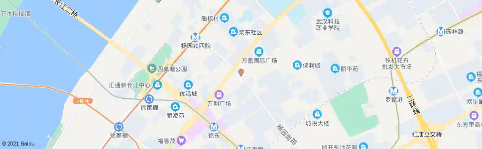 武汉杨园南路友谊大道_公交站地图_武汉公交_妙搜公交查询2025