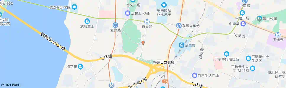 武汉首义路起义门_公交站地图_武汉公交_妙搜公交查询2025