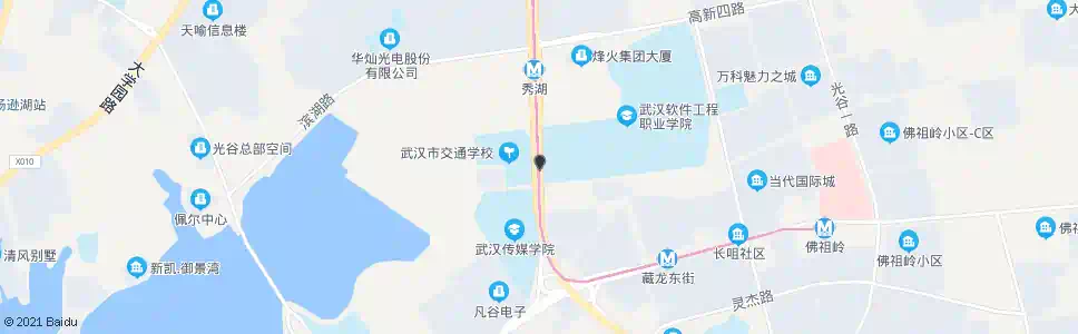 武汉光谷大道吴李湾_公交站地图_武汉公交_妙搜公交查询2025