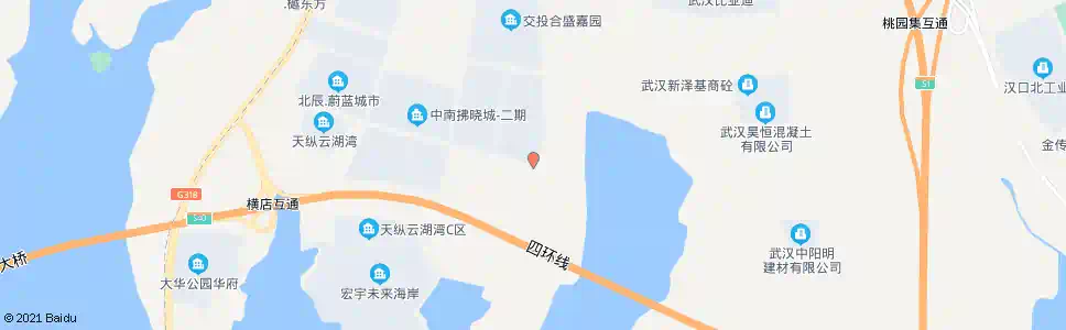武汉福康路北环路_公交站地图_武汉公交_妙搜公交查询2025