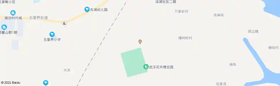 武汉梁子湖大道花博园_公交站地图_武汉公交_妙搜公交查询2025