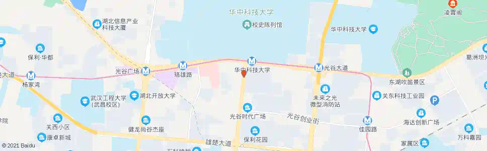 武汉关山大道汽发社区_公交站地图_武汉公交_妙搜公交查询2025