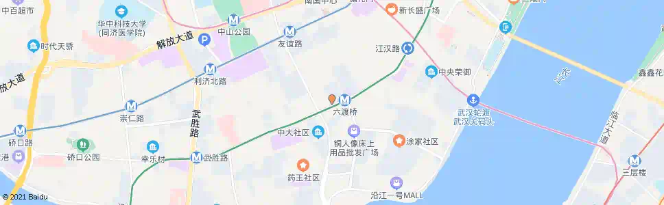 武汉民意一路_公交站地图_武汉公交_妙搜公交查询2025