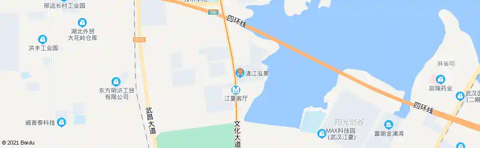 武汉文化大道清江泓景_公交站地图_武汉公交_妙搜公交查询2025