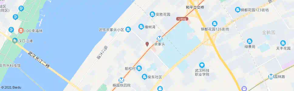 武汉铁机路余家头_公交站地图_武汉公交_妙搜公交查询2025