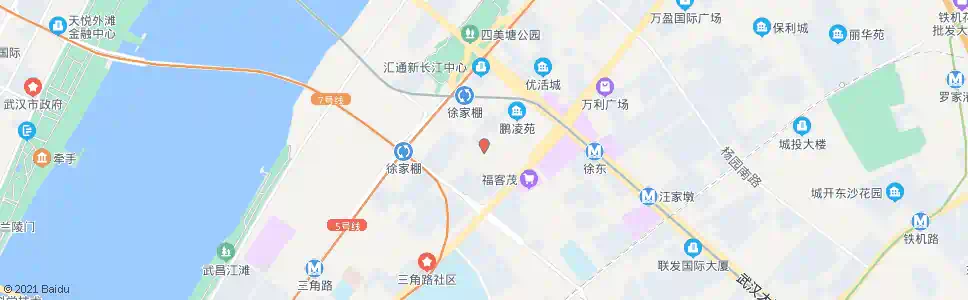 武汉团结路红盛村_公交站地图_武汉公交_妙搜公交查询2025