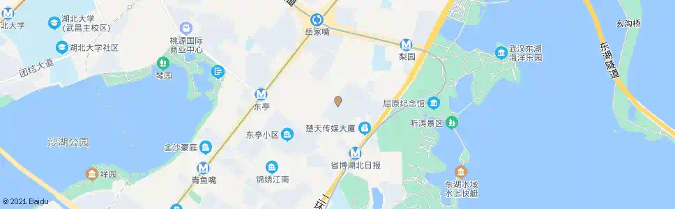 武汉东亭路东亭花园_公交站地图_武汉公交_妙搜公交查询2025