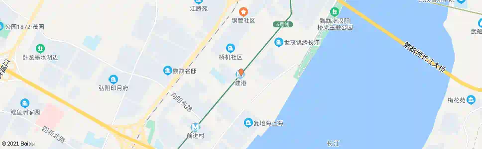 武汉鹦鹉大道地铁建港路站_公交站地图_武汉公交_妙搜公交查询2025