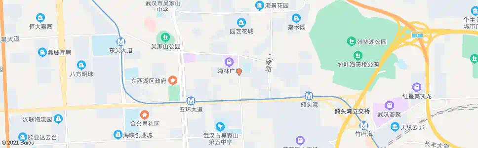 武汉三秀路南段_公交站地图_武汉公交_妙搜公交查询2025