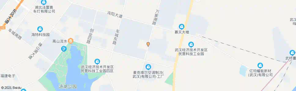 武汉万家湖路沌阳大道_公交站地图_武汉公交_妙搜公交查询2025