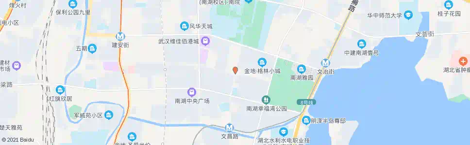 武汉文昌街金地格林小城_公交站地图_武汉公交_妙搜公交查询2025