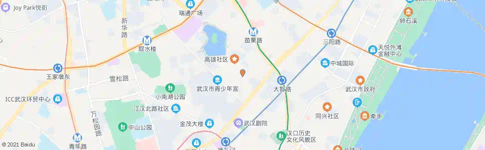武汉台东路熊家台_公交站地图_武汉公交_妙搜公交查询2025