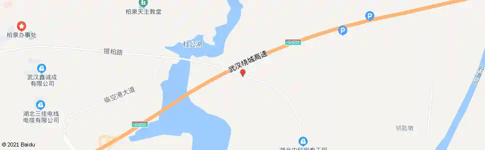 武汉银柏路东湖新建_公交站地图_武汉公交_妙搜公交查询2025