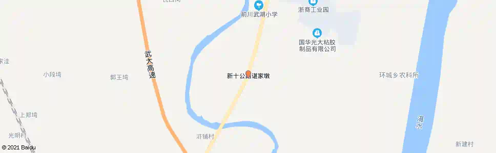 武汉新十公路付家墩_公交站地图_武汉公交_妙搜公交查询2025