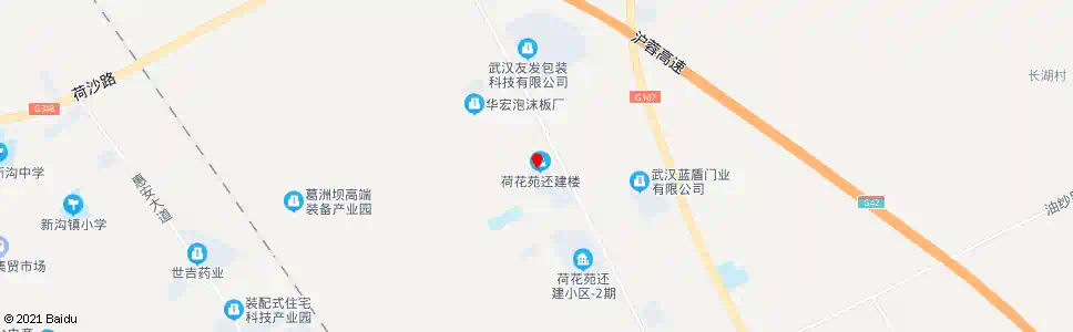 武汉荷花路荷花社区_公交站地图_武汉公交_妙搜公交查询2025