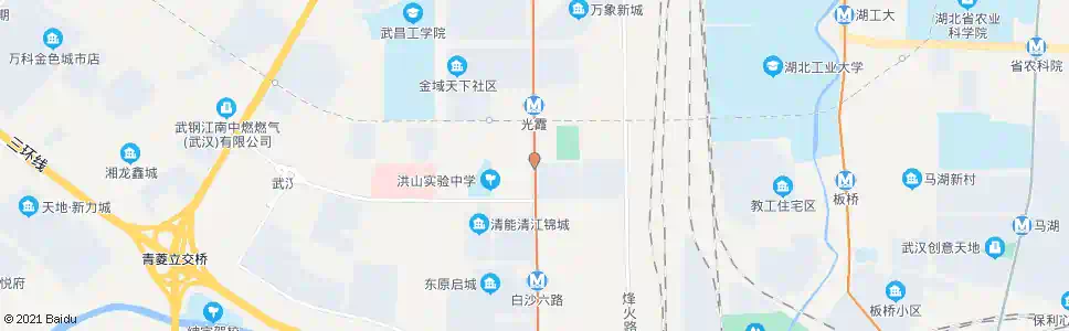 武汉烽胜路清能清江锦城_公交站地图_武汉公交_妙搜公交查询2025