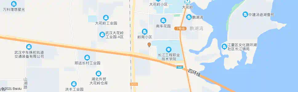 武汉南湖路红旗村_公交站地图_武汉公交_妙搜公交查询2025