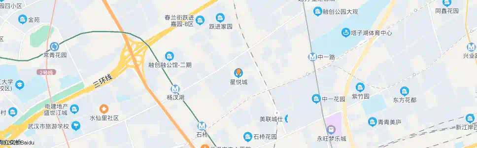武汉秋桂街星悦城_公交站地图_武汉公交_妙搜公交查询2025