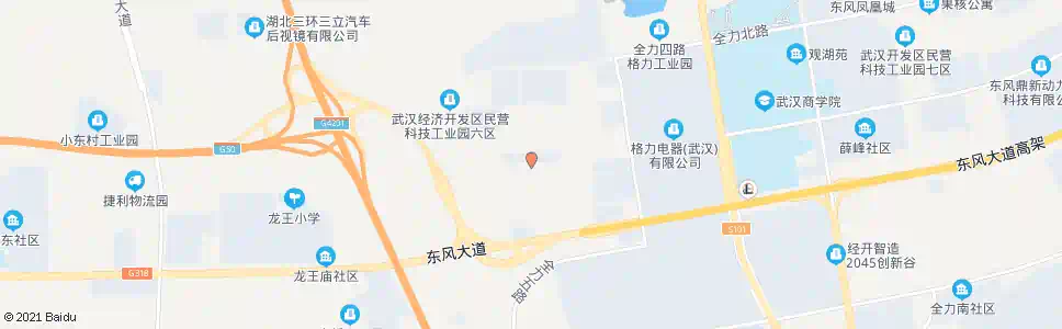 武汉后官湖大道大全路_公交站地图_武汉公交_妙搜公交查询2025