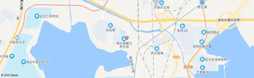 武汉黄家湖大道东原湖光里_公交站地图_武汉公交_妙搜公交查询2025