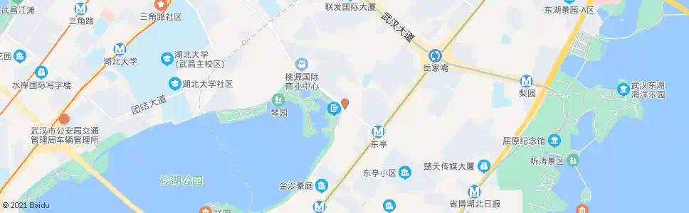 武汉秦园东路沙湖路_公交站地图_武汉公交_妙搜公交查询2025