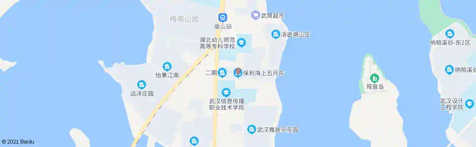 武汉江夏大道海上五月花_公交站地图_武汉公交_妙搜公交查询2025