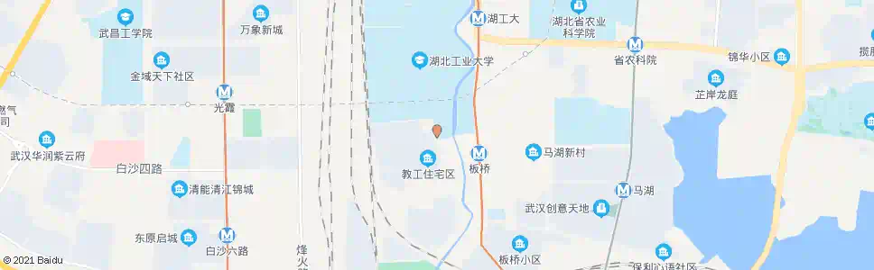 武汉湖工南门_公交站地图_武汉公交_妙搜公交查询2025