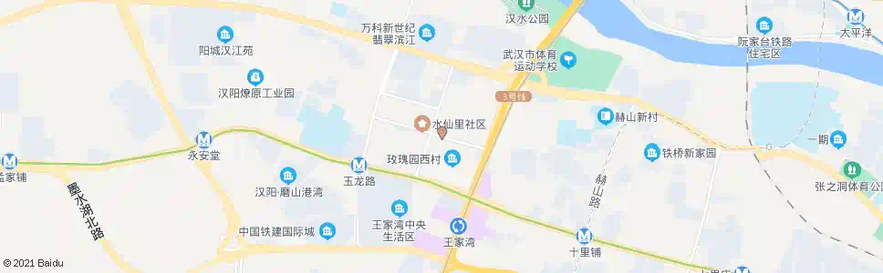 武汉玫瑰街知音西村_公交站地图_武汉公交_妙搜公交查询2025