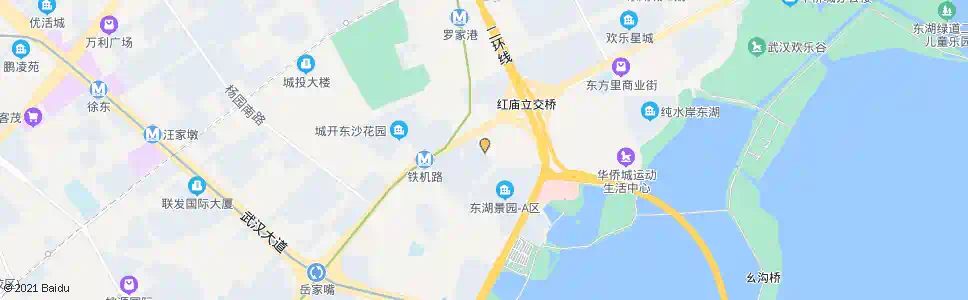 武汉联盟路欢乐大道口_公交站地图_武汉公交_妙搜公交查询2025