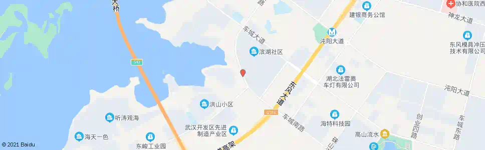 武汉车城西路后官湖大道口_公交站地图_武汉公交_妙搜公交查询2025