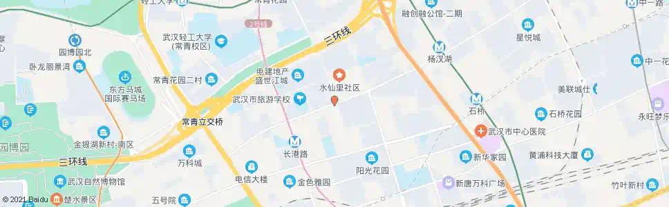 武汉长港路新湾四路_公交站地图_武汉公交_妙搜公交查询2025