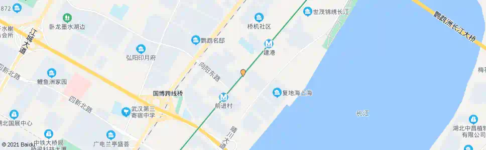 武汉鹦鹉大道倒口南村_公交站地图_武汉公交_妙搜公交查询2025