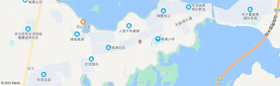 武汉天鹅湖大道南湖村_公交站地图_武汉公交_妙搜公交查询2025