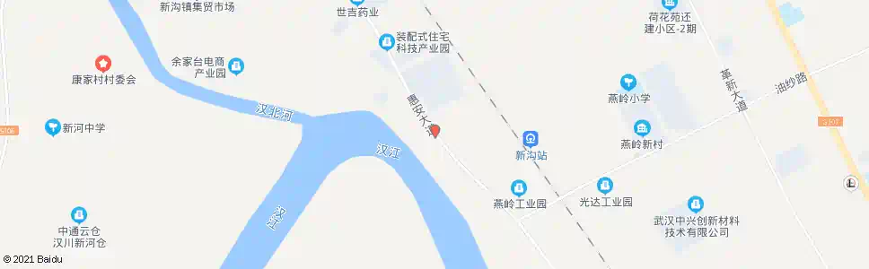 武汉惠安大道新沟电厂_公交站地图_武汉公交_妙搜公交查询2025
