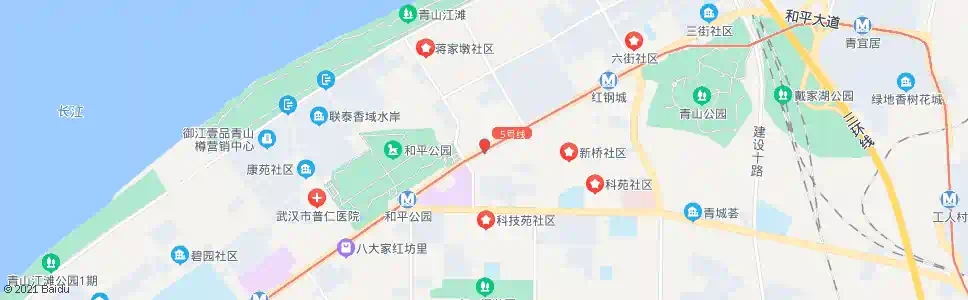 武汉水泥一路和平大道口_公交站地图_武汉公交_妙搜公交查询2025
