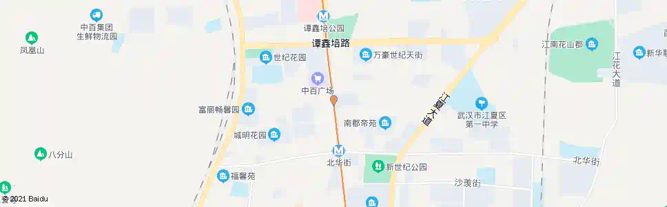 武汉文化大道江夏区民政局_公交站地图_武汉公交_妙搜公交查询2025