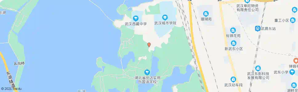 武汉落雁路黄家大湾_公交站地图_武汉公交_妙搜公交查询2025
