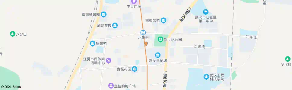 武汉文华路纸坊街办事处_公交站地图_武汉公交_妙搜公交查询2025