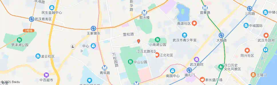 武汉银松路_公交站地图_武汉公交_妙搜公交查询2025