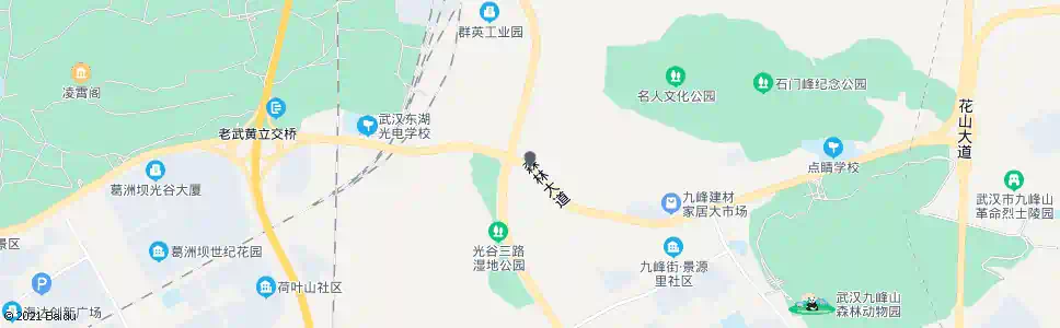 武汉森林大道青王路_公交站地图_武汉公交_妙搜公交查询2025