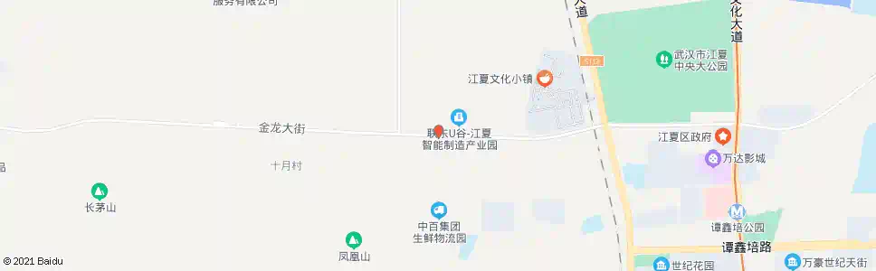 武汉金龙大街大桥路_公交站地图_武汉公交_妙搜公交查询2025