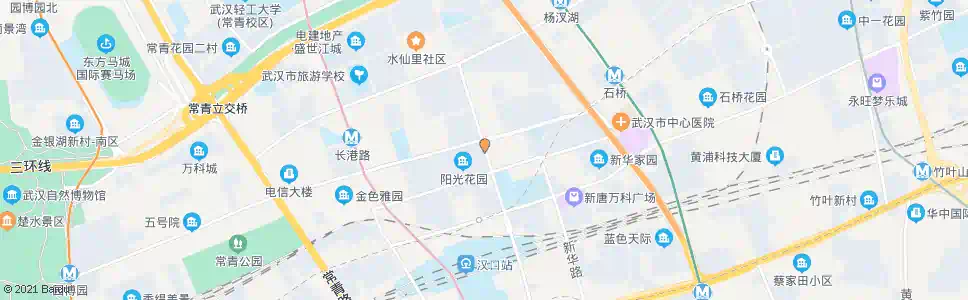 武汉新湾五路阳光小区_公交站地图_武汉公交_妙搜公交查询2025