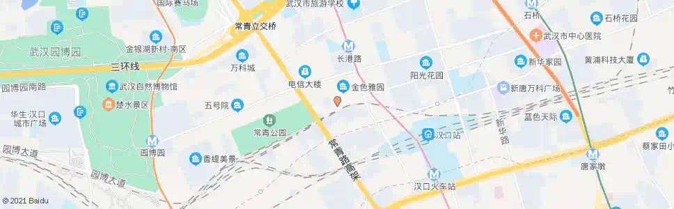 武汉红旗渠路新湾一路_公交站地图_武汉公交_妙搜公交查询2025