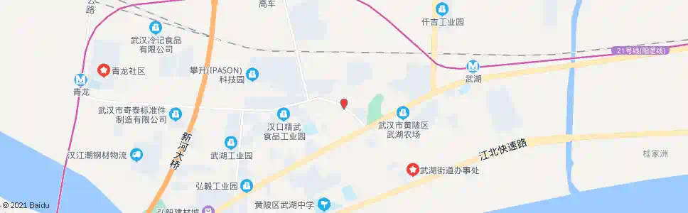 武汉正北街_公交站地图_武汉公交_妙搜公交查询2025