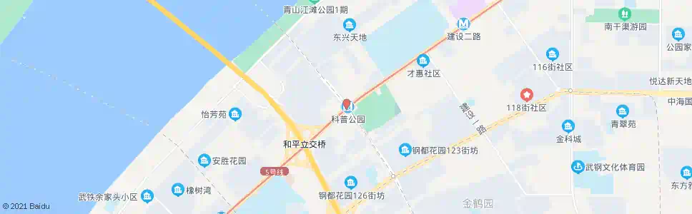 武汉园林路和平大道口_公交站地图_武汉公交_妙搜公交查询2025