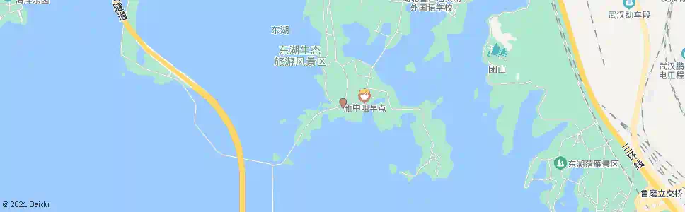 武汉落雁路雁中咀_公交站地图_武汉公交_妙搜公交查询2025